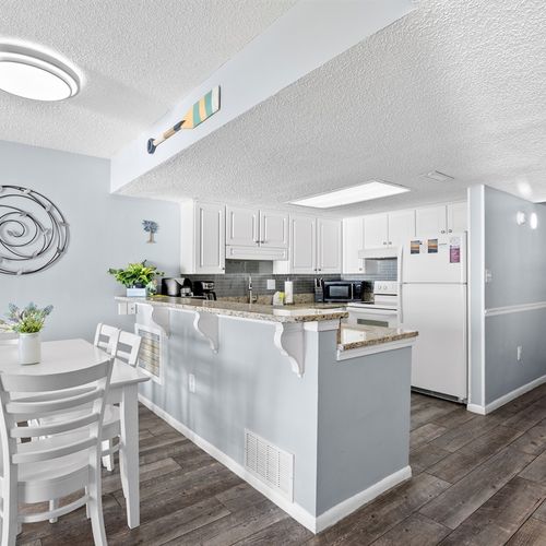 Dining Area with Countertop Bar Area