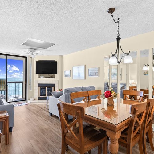 View from Dining Room to Living Room