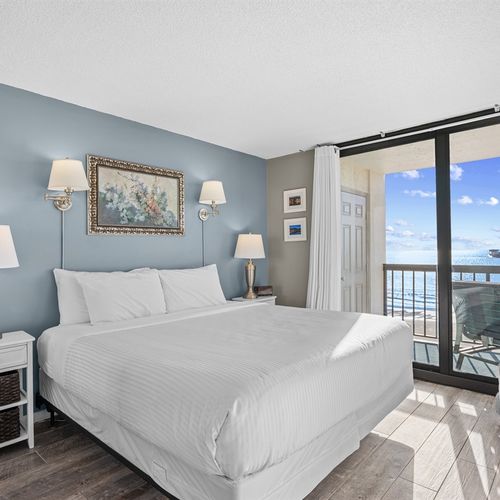 Master Bedroom View of Ocean
