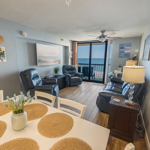 Dining Room View to Balcony View