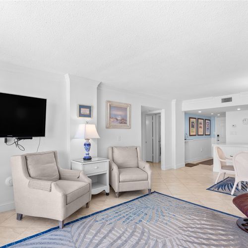 Living Room, Dining Area and Kitchen