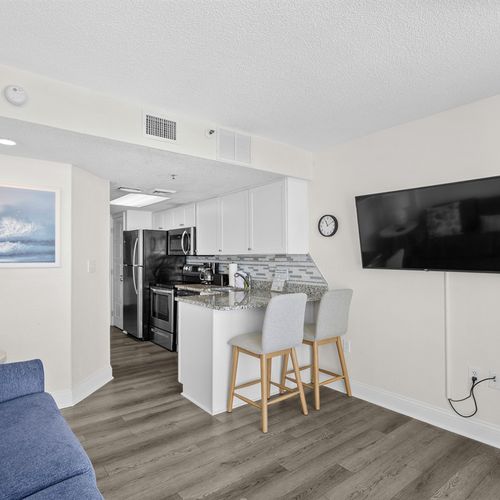 Living Room and Kitchen View