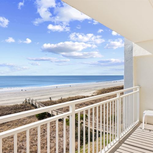 Balcony Overseeing the Beach