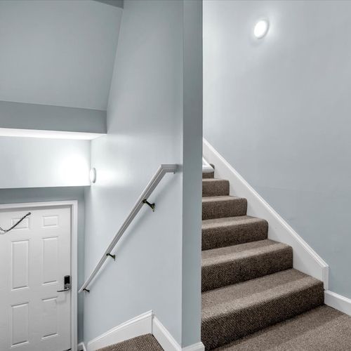 Entrance and Stairs to second Level