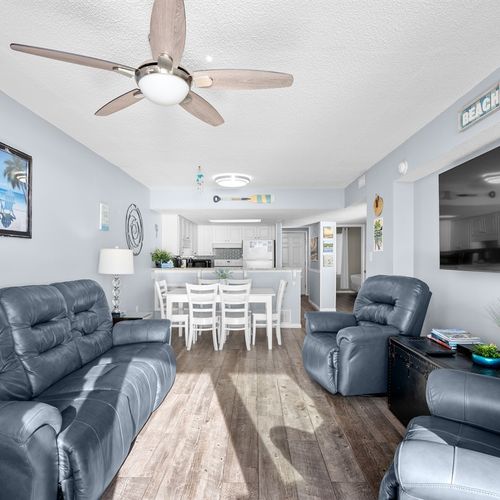 Living Room and Dining Room Area