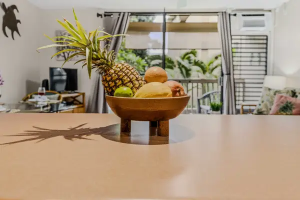 Gather around the dining table for meals with family and friends.