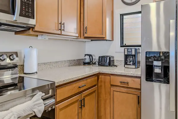 Fully Equipped Kitchen With Modern Stainless Steel Appliances
