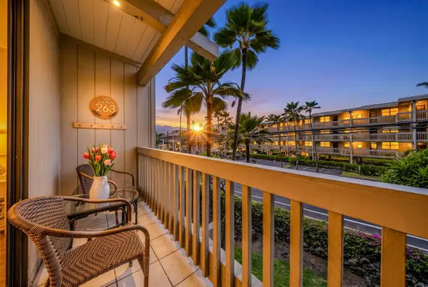 Private Lanai With Tropical Sunset Views