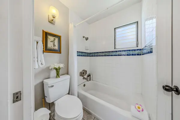 Sparkling Bathroom With Shower And Tub