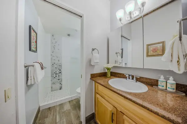 Sparkling Clean Bathroom Equipped With Modern Fixtures