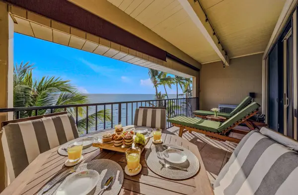 Oceanfront Dining Under Blue Skies