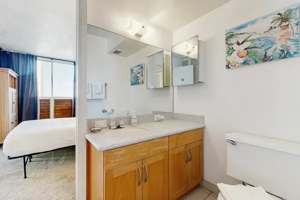 Enjoy an extra bathroom space for convenient use throughout your visit.