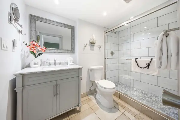 Spa-Like Bathroom Haven Featuring Custom Subway Tile Detail