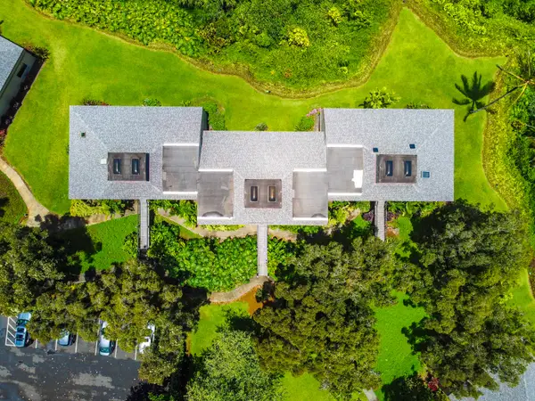 Top-down aerial view of the property