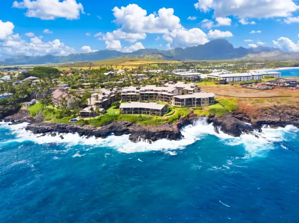 Oceanfront Resort Nestled On The Coast