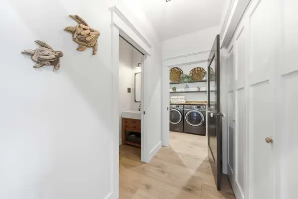 Entrance to laundry room