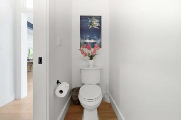 Easy access to a half bathroom