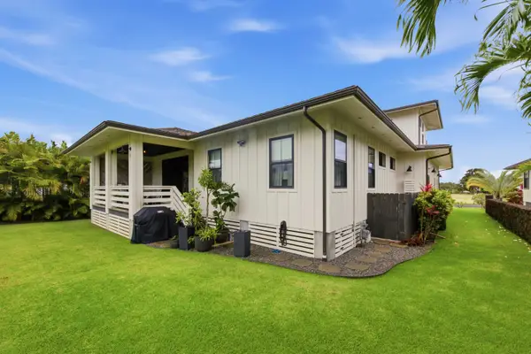 Exterior view of the backyard