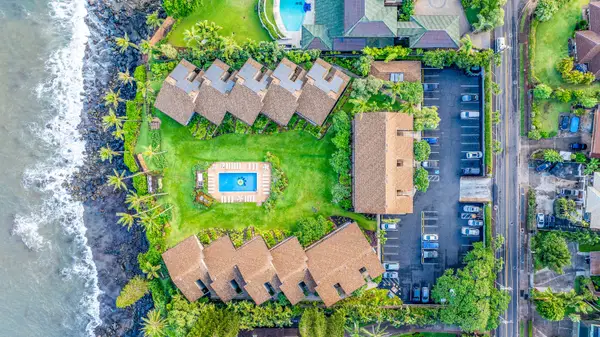 Aerial view of the resort community