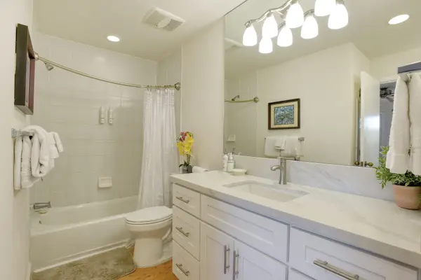 Spa Style Bathroom With Double Vanity