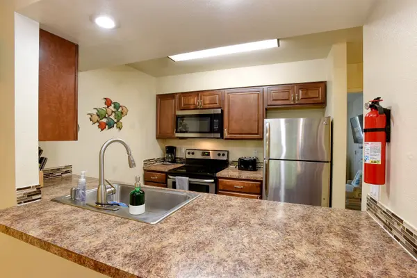 Granite Kitchen With Modern Island Essentials