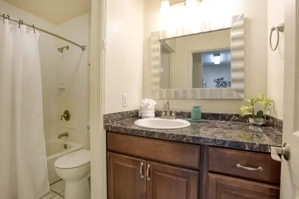 Bright Vanity And Refreshing Bathroom Retreat