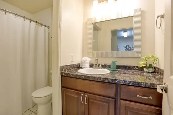 Fresh Bathroom With Walk-In Shower