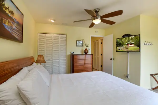 Cozy King Bedroom with Natural Light