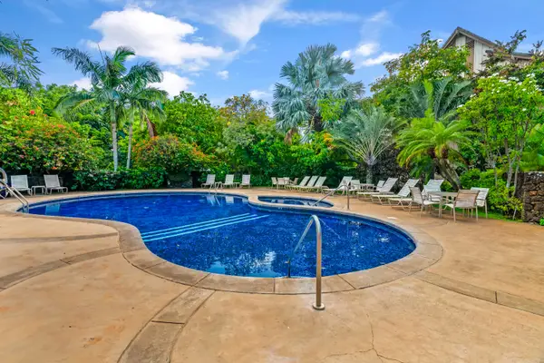 Enjoy the pool and tropical grounds after a day of exploring Kauai!