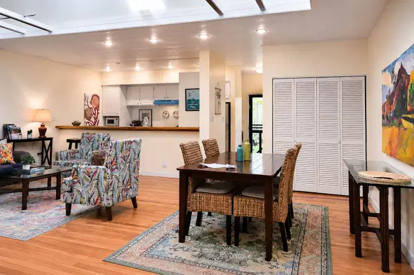 Dining area conveniently located close to the living space