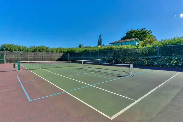 outdoor hard-court tennis facility