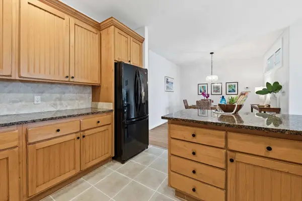 Kitchen with Center Island Open to Dining Area