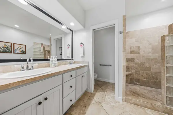 Double Vanity Bathroom with Walk-In Shower