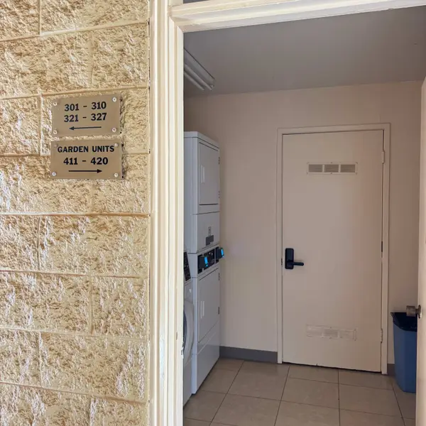 Shared laundry room