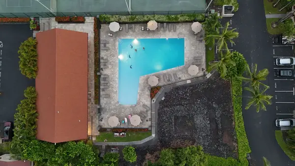 Aerial view - pool