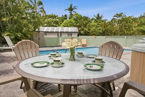 Outdoor dining area