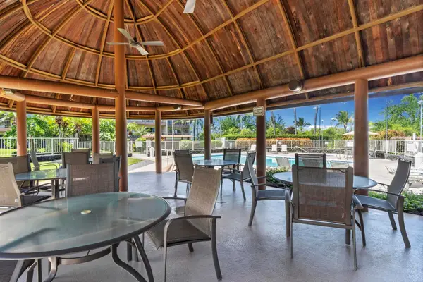 Open-Air Dining Area with Tropical Views