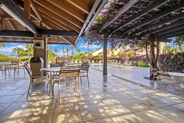Outdoor dining area