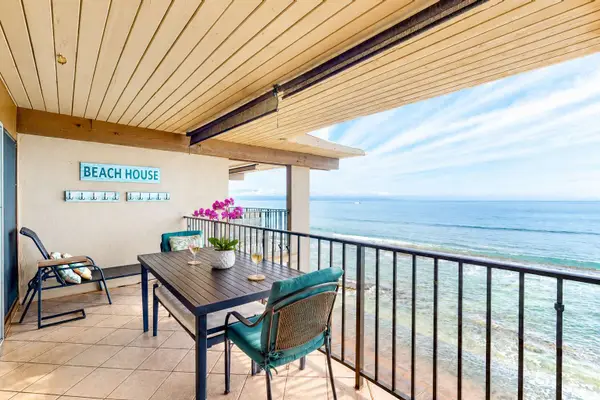 Enjoy the sounds of the ocean waves crashing while you relax on the lanai