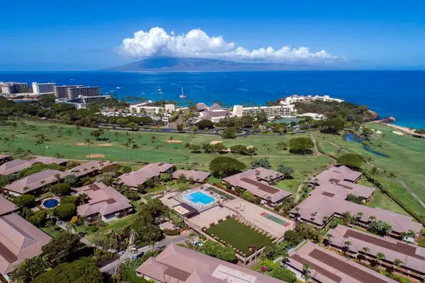 Aerial Views Of Tropical Paradise