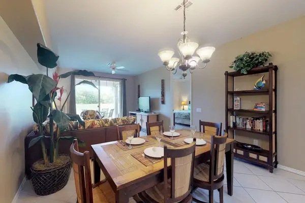Dining space ready for shared meals