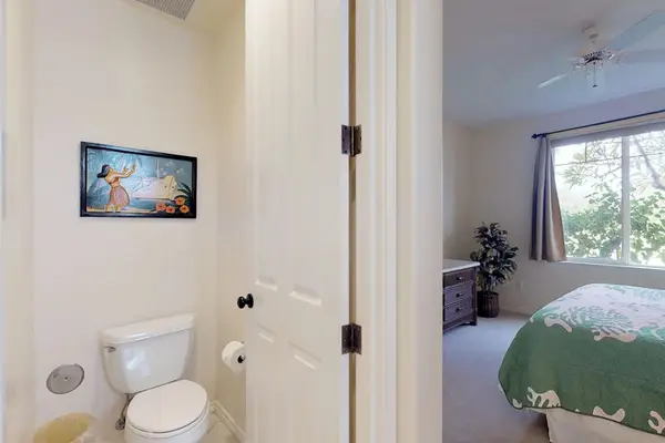 Hallway leading to the guest bedroom