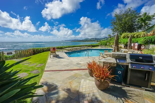 Poolside BBQ With Sunset Views