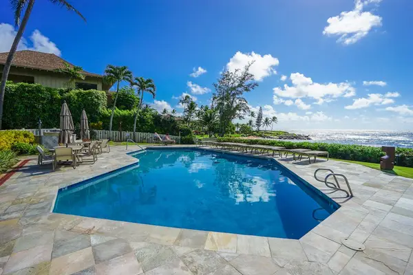 Private Pool With Endless Blue Skies