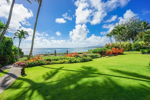 Expansive Ocean View Lawn