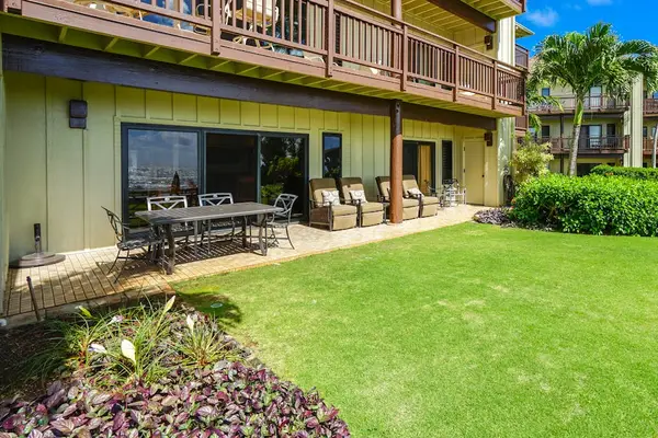 Tropical views of the Pacific Ocean from your private lanai.