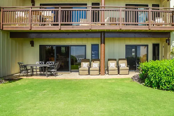 Tropical views of the Pacific Ocean from your private lanai.