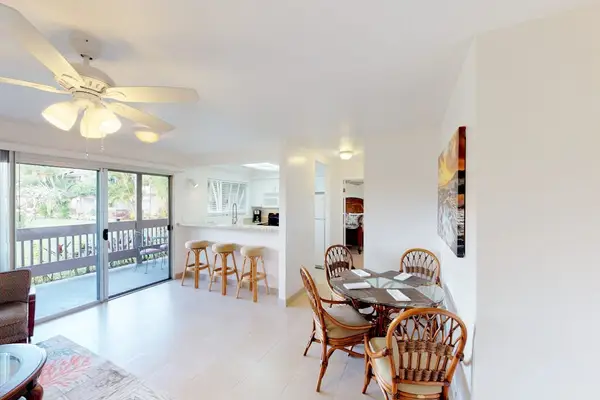 Dining room open to the living room