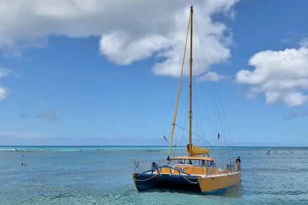 Set sail on a memorable Waikiki catamaran adventure just minutes from the property.