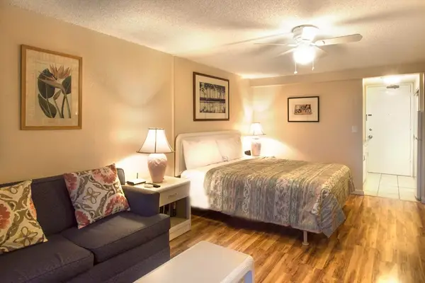 Make yourself at home in this cozy studio, complete with a king bed and direct balcony access.